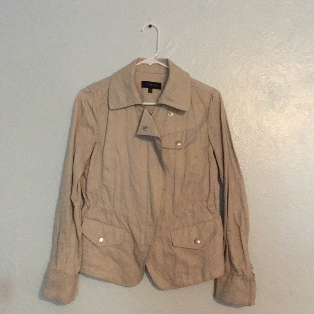 Talbots Like New Slimming Tan Jacket